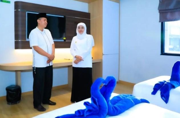Gubernur Khofifah Apresiasi Fasilitas edOTEL SMKN 1 Jombang dan Dorong Sekolah Berstatus BLUD