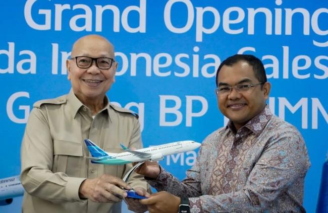Garuda Indonesia Resmikan Kantor Penjualan Baru di Gedung BUMN Jakarta