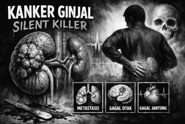 Kanker Ginjal Disebut Musuh Senyap karena Sering Terdeteksi Saat Sudah Lanjut