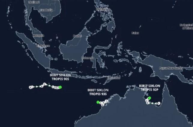 BMKG Peringatkan Potensi Hujan Lebat di Sejumlah Wilayah Indonesia Akibat Eks-Siklon Tropis Nuri
