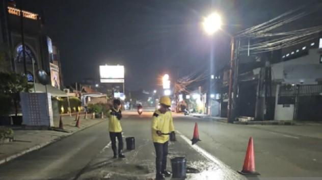 Pemkot Tangerang Percepat Perbaikan Jalan Rusak untuk Dukung Kelancaran Arus Mudik Lebaran