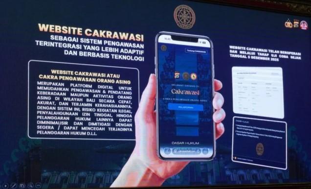 Polda Bali Luncurkan Aplikasi Cakrawasi untuk Awasi Aktivitas Warga Negara Asing