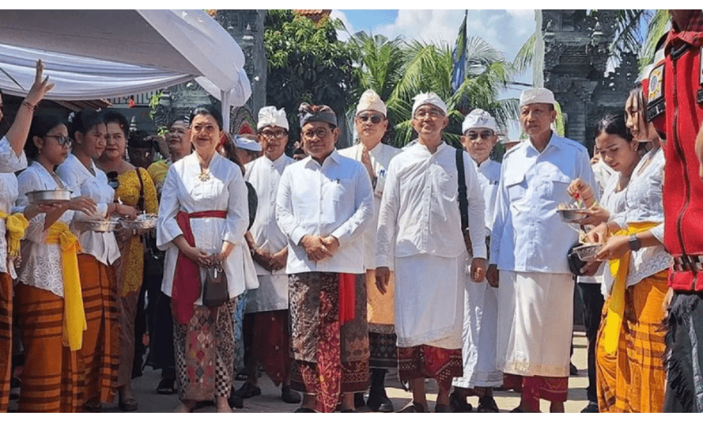 Gubernur Pramono Anung Hadiri Upacara Melasti di Pura Segara Jakarta Utara Sambut Hari Raya Nyepi 2026