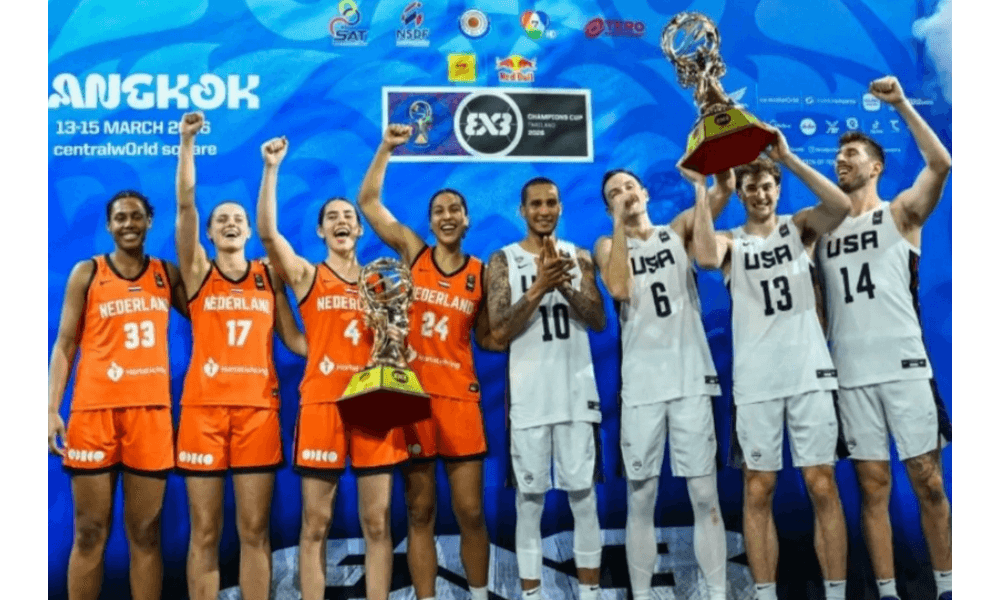 Amerika Serikat dan Belanda Juara FIBA 3x3 Champions Cup 2026 di Bangkok
