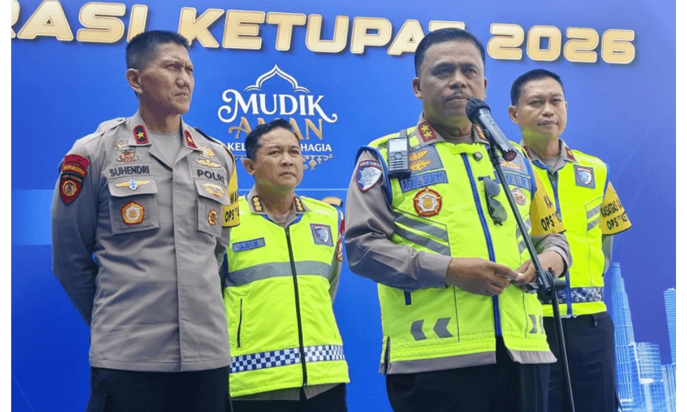 Korlantas Polri Siapkan Contraflow dan One Way Antisipasi Lonjakan Arus Mudik Minggu Sore