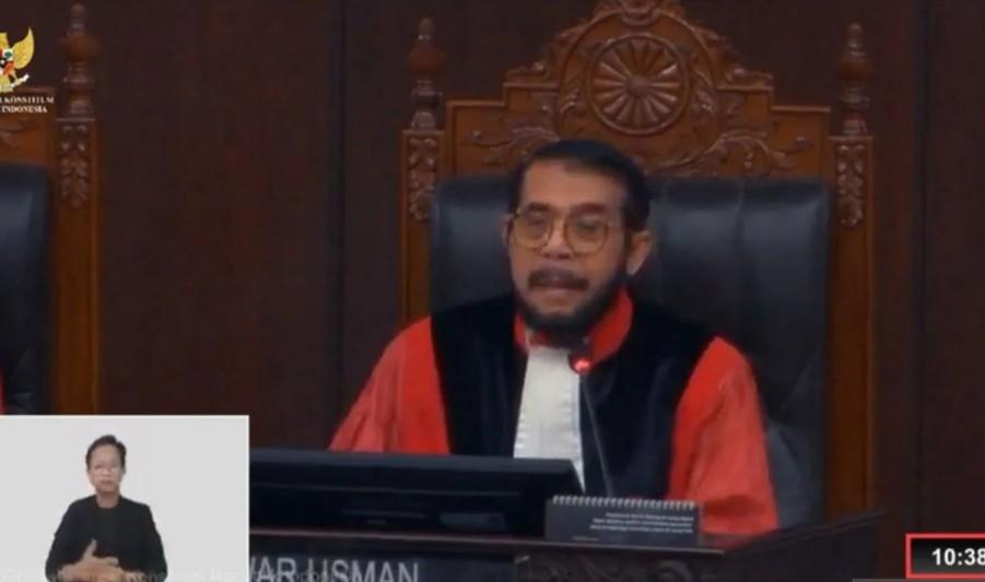 Perpisahan Anwar Usman di Sidang MK, Sampaikan Permohonan Maaf Sebelum Bacakan Putusan Terakhir