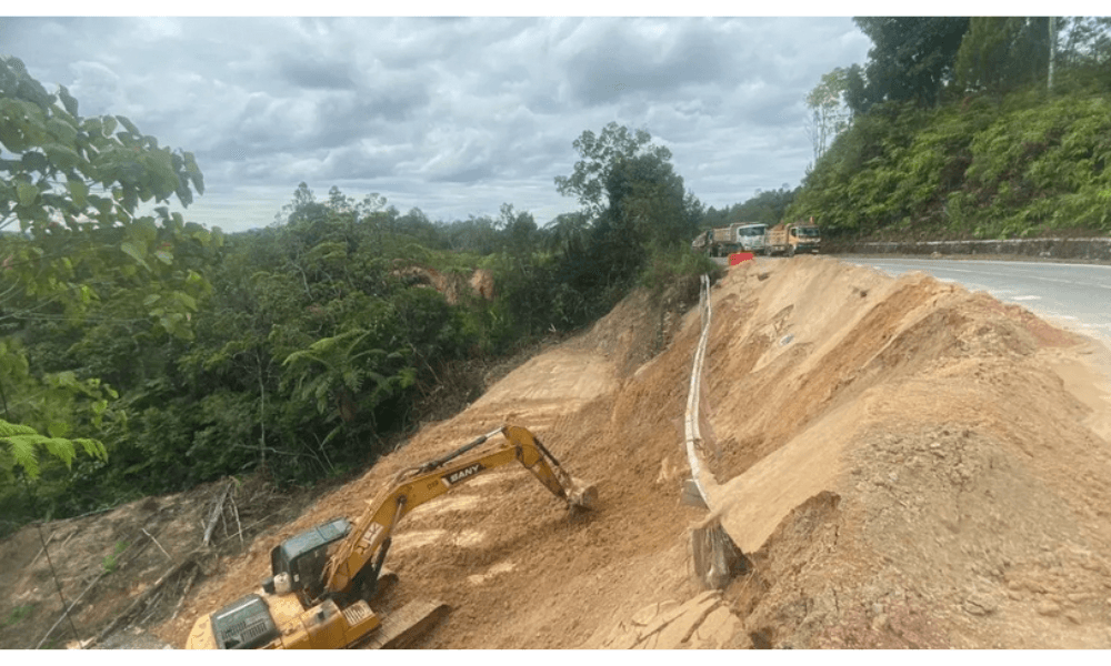 Jalan Lintas Tarutung–Sibolga Amblas, Perbaikan Ditargetkan Selesai Setelah Lebaran