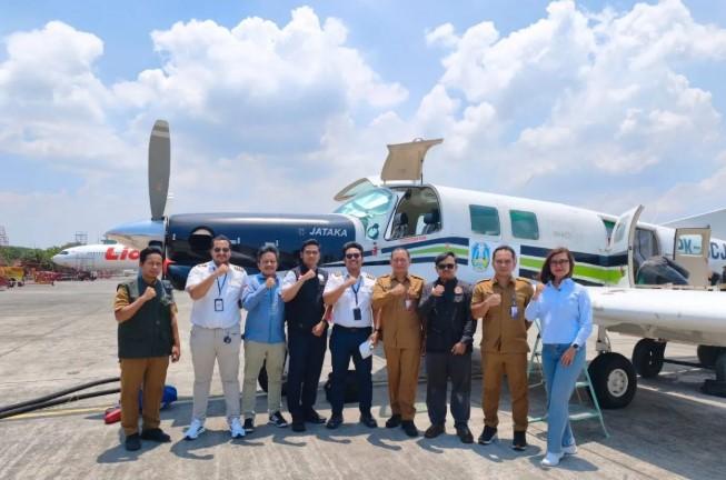 BPBD Jatim dan BMKG Juanda Lakukan Modifikasi Cuaca Antisipasi Cuaca Ekstrem Jelang Lebaran