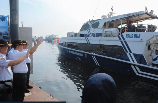 Pemprov DKI Jakarta Berangkatkan 689 Peserta Mudik Gratis ke Kepulauan Seribu dengan 11 Kapal dari Muara Angke