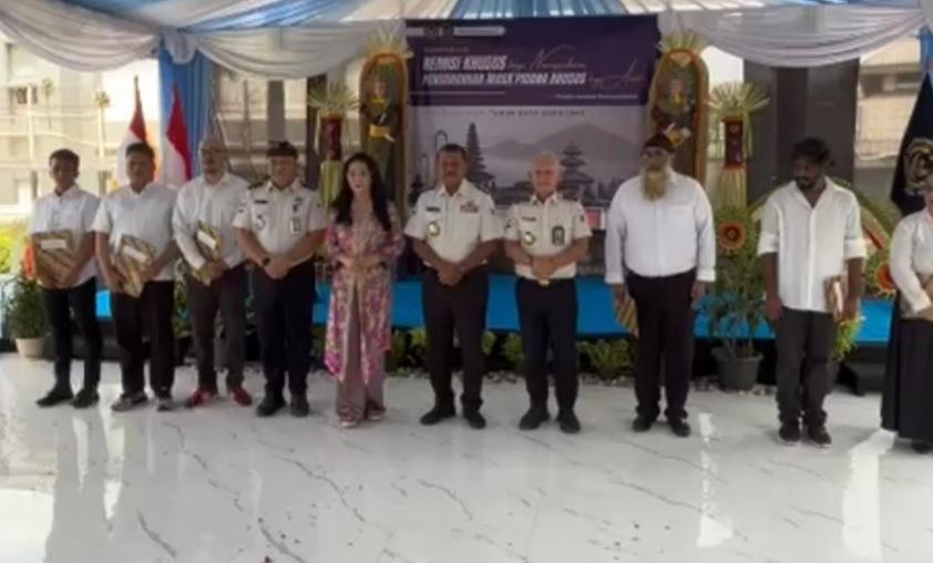 Ditjenpas Serahkan Remisi Nyepi 2026 untuk 1.506 Narapidana