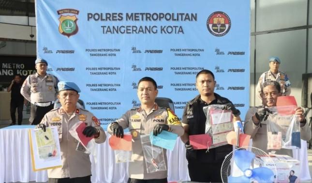 Polisi Bongkar Lima Kasus Kriminal Menonjol Selama Ramadhan di Tangerang, dari Curas hingga Sindikat Debt Collector
