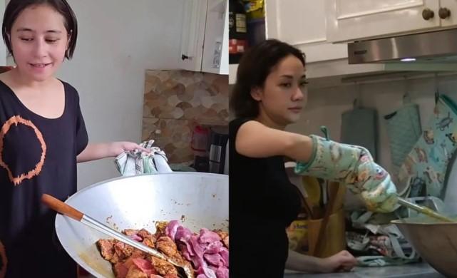 Prilly Latuconsina dan BCL Kompak Masak Rendang Puluhan Kilogram Sambut Lebaran 2026