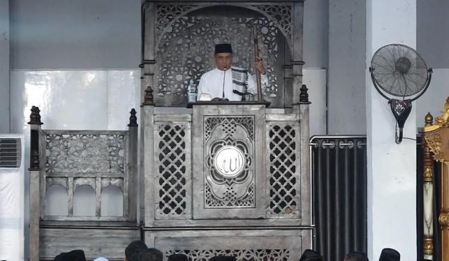 Khatib Sebut Idul Fitri Jadi Momentum Kebangkitan Warga Aceh Pascabencana Banjir