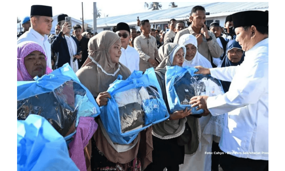 Warga Aceh Tamiang Apresiasi Prabowo, Dinilai Pemimpin yang Pahami Kesulitan Rakyat