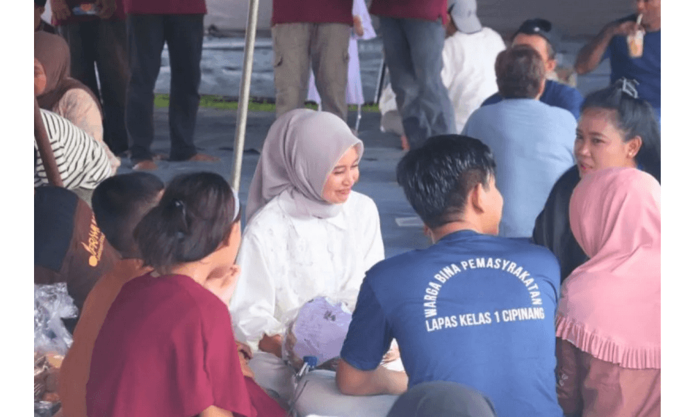 Lapas Cipinang Layani Ribuan Pengunjung Saat Lebaran, Kunjungan Berjalan Tertib dan Humanis