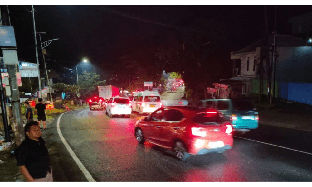 Jalur Nagreg Padat di Malam H+2 Lebaran, Arus Mudik Lokal dan Wisata Picu Kemacetan
