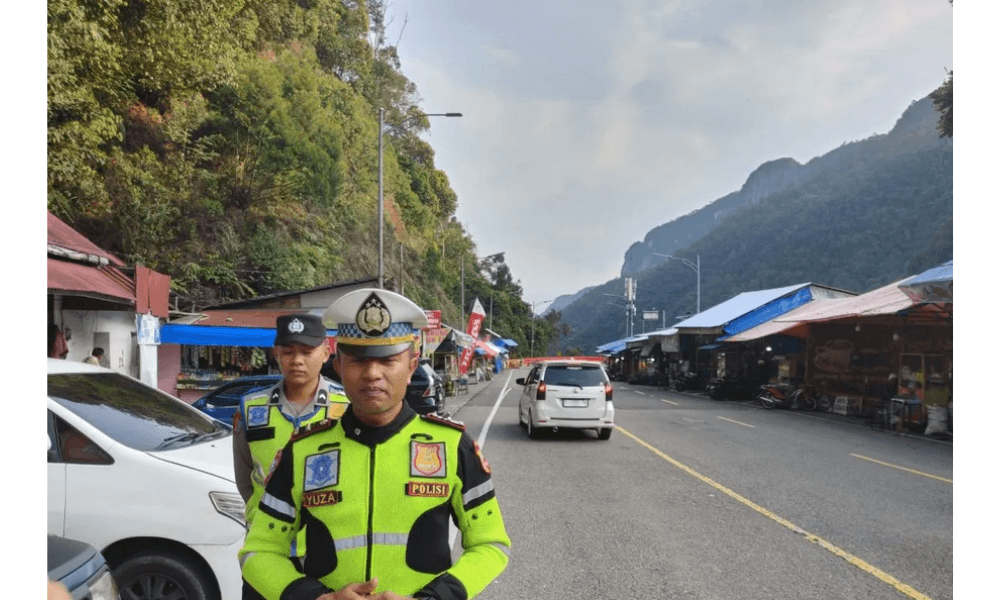 Polres Lima Puluh Kota Siapkan Rekayasa Lalin di Kelok Sembilan Antisipasi Arus Balik Lebaran