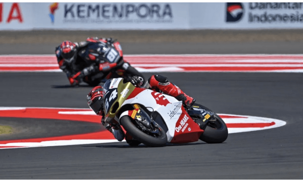 Mario Suryo Aji Raih Poin Perdana Moto2 2026 Usai Finis ke-13 di GP Brasil