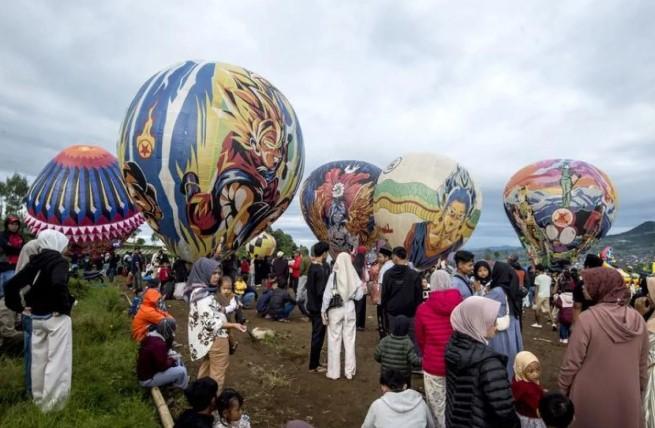 Festival Balon Udara Panas Wonosobo Digelar Serentak di Berbagai Lokasi Selama Sepekan