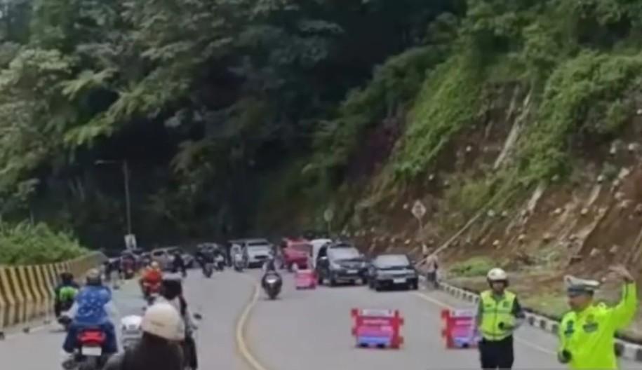 Polres Cianjur Percepat Sistem Satu Arah di Jalur Puncak untuk Antisipasi Lonjakan Arus Balik Lebaran 2026