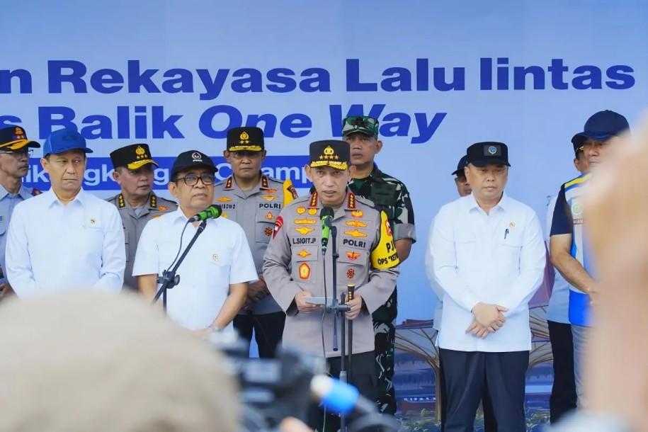 Kapolri Imbau Pemudik Manfaatkan WFA untuk Hindari Puncak Arus Balik Lebaran 2026