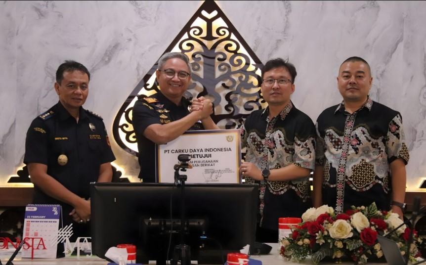 Kanwil Bea Cukai Jateng DIY Setujui Kawasan Berikat PT Carku Daya Indonesia