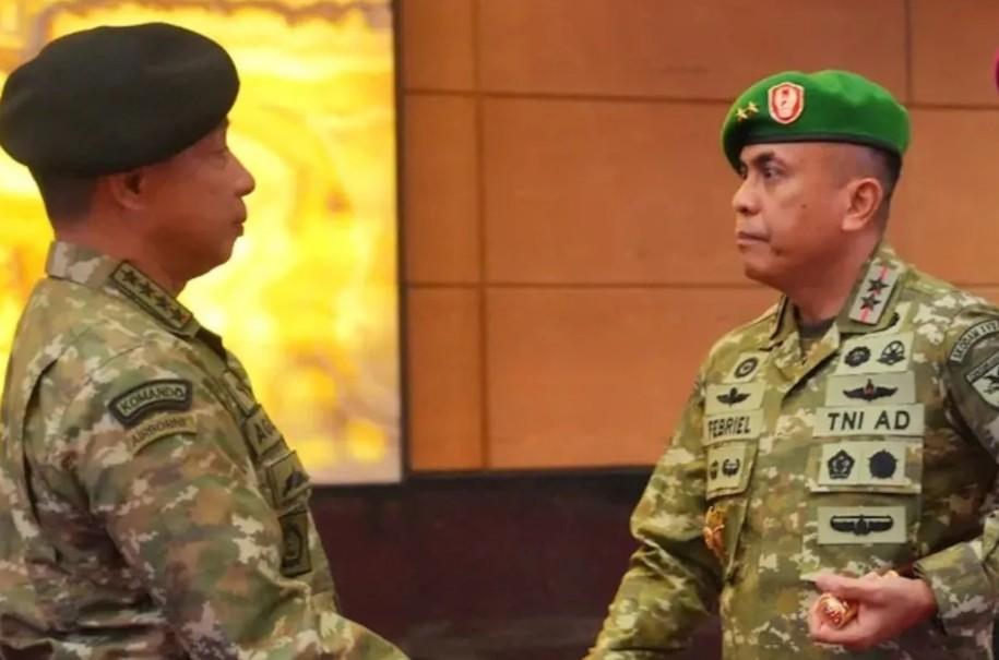 Panglima TNI Agus Subiyanto Lantik Sejumlah Pejabat Strategis Termasuk Pangdam XVII/Cendrawasih yang Baru