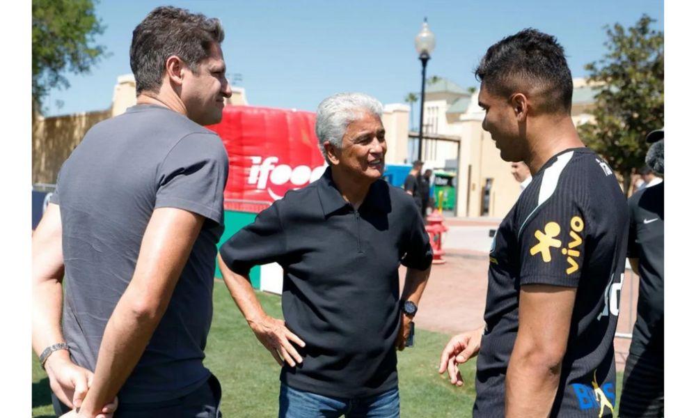 Legenda Bebeto Kunjungi Timnas Brasil, Beri Motivasi Jelang Piala Dunia 2026