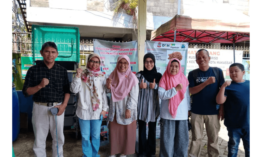 Budidaya Maggot di Rusunawa Mariso Buka Peluang Ekonomi Warga