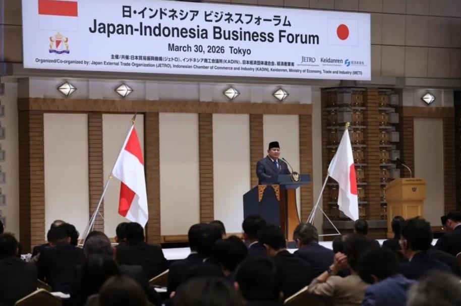 Presiden Prabowo Hadiri Forum Bisnis Jepang-Indonesia di Tokyo, Hasilkan Kesepakatan Rp22,6 Miliar Dolar AS