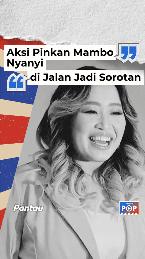 AKSI PINKAN MAMBO NYANYI DI JALAN JADI SOROTAN