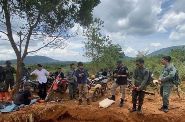 Dishut Kalsel Tertibkan Tambang Emas Ilegal di Kawasan Tahura Sultan Adam