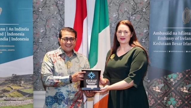 Menekraf Jajaki Kolaborasi Strategis dengan Irlandia untuk Perkuat Industri Kreatif Global