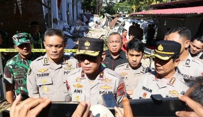 Polda Sulut Lakukan Pendataan dan Patroli Mitigasi Usai Gempa M7,6 di Bitung