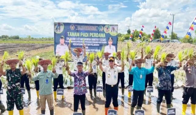 Ditjenpas Kalsel Kembangkan Sawah Rakyat untuk Pembinaan Warga Binaan dan Ketahanan Pangan