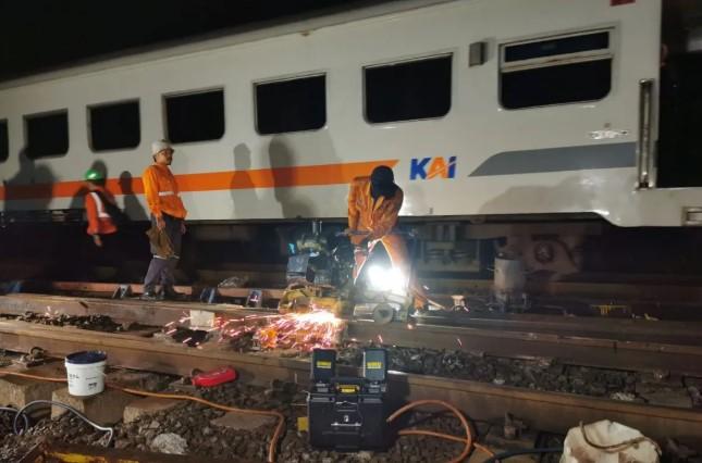 KAI Pulihkan Jalur Bumiayu Usai Anjlokan KA Bangunkarta, Perjalanan Berangsur Normal