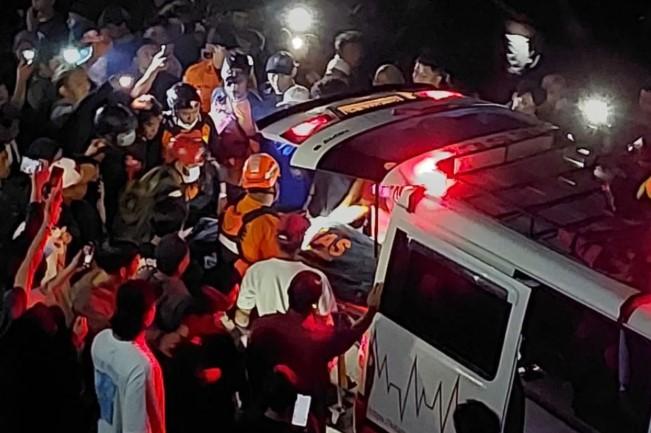 Tim SAR Temukan dan Evakuasi Korban Tenggelam di Air Terjun Tibu Ijo Lombok Barat