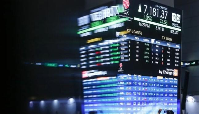 IHSG Dibuka Melemah 40,75 Poin ke Level 7.238 pada Perdagangan Kamis Pagi
