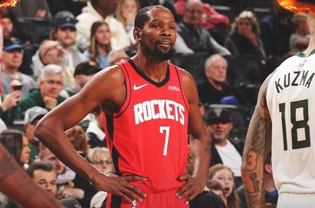 Rockets Tak Terbendung Usai Tekuk 76ers, Kevin Durant Jadi Penentu Kemenangan