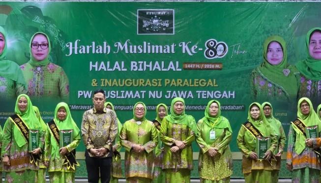 400 Paralegal Muslimat NU Jawa Tengah Dikukuhkan untuk Perkuat Peran Hukum dan Sosial di Masyarakat