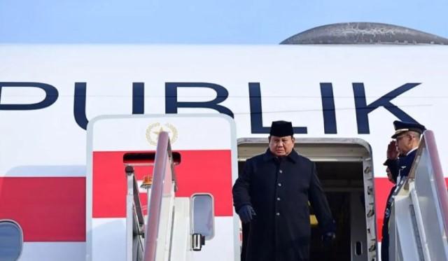 Presiden Prabowo Tiba di Rusia untuk Perkuat Kemitraan Strategis di Tengah Dinamika Global
