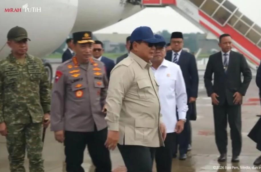 Presiden Prabowo Subianto Tiba di Tanah Air Usai Lawatan ke Rusia dan Prancis, Bawa Hasil Kerja Sama Strategis