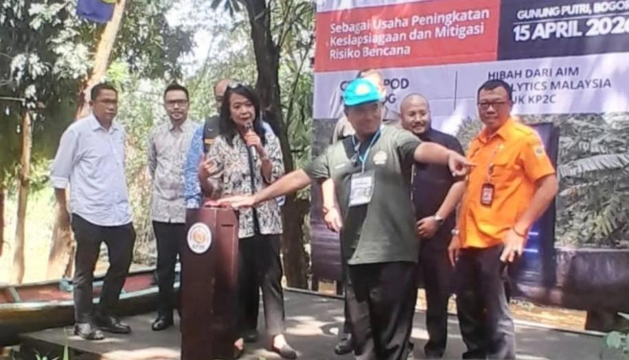 Peresmian Sistem Peringatan Dini Banjir Berbasis Komunitas di Bogor Diharapkan Tingkatkan Kesiapsiagaan Warga