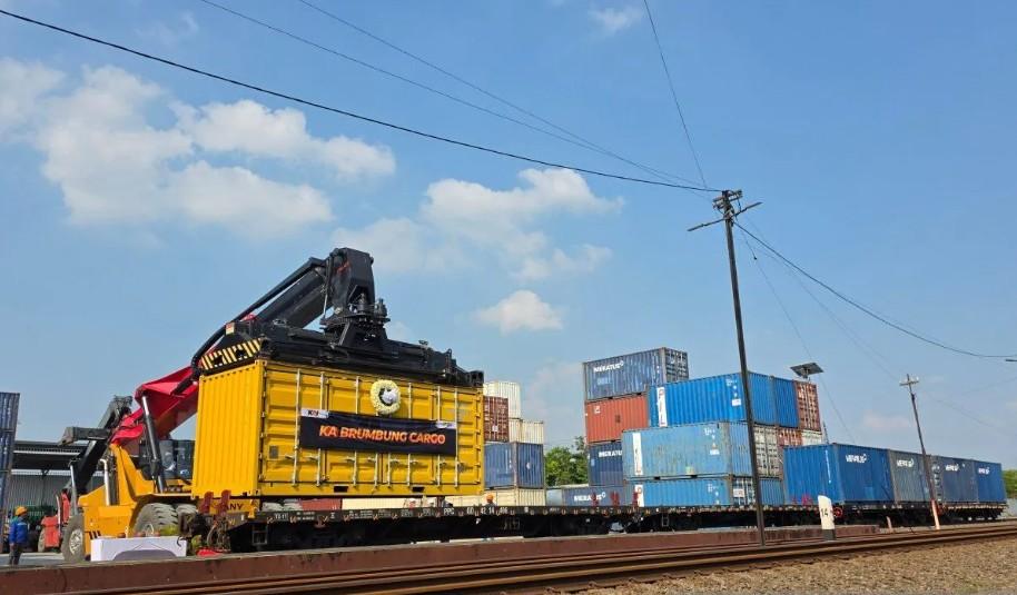 Peluncuran KA Brumbung Cargo oleh PT KAI Perkuat Distribusi Logistik Nasional dari Demak ke Jakarta