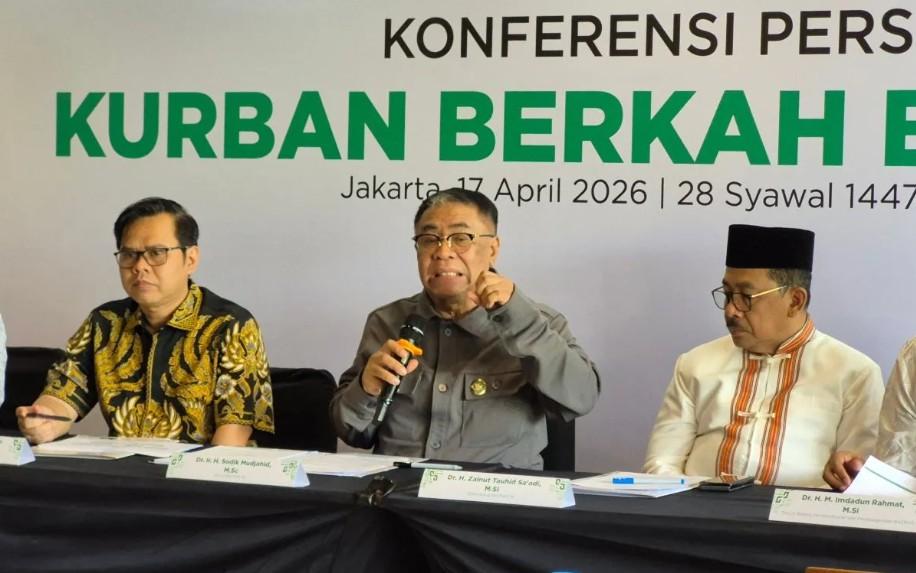 Baznas Targetkan Satu Juta Hewan Kurban pada Idul Adha 2026 dengan Nilai Ekonomi Rp2,5 Triliun