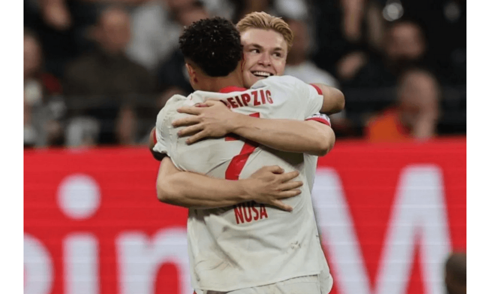 RB Leipzig Tumbangkan Frankfurt 3-1, Naik ke Peringkat Tiga Klasemen