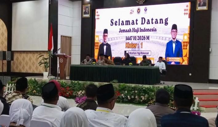 Ratusan Calon Haji Kloter 1 Makassar Mulai Masuk Asrama, Siap Berangkat Dini Hari
