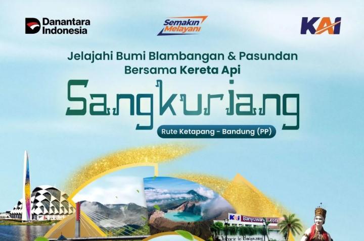 KAI Luncurkan KA Sangkuriang Rute Ketapang-Bandung, Tempuh Perjalanan 1.002 Kilometer Tanpa Transit
