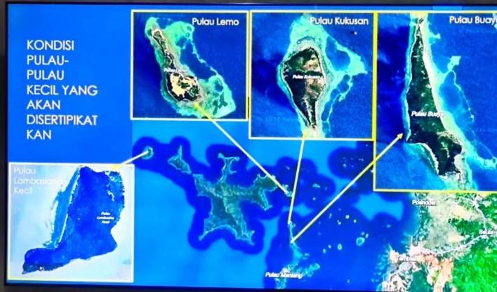 KKP dan Pemkab Kolaka Sertifikasi Enam Pulau Kecil untuk Dongkrak Investasi Wisata Bahari
