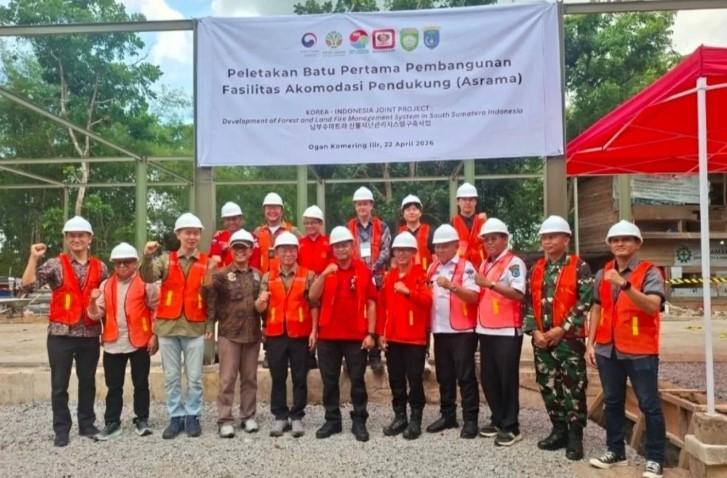 Indonesia dan Korea Selatan Perkuat Kolaborasi Tangani Karhutla di Sumatera Selatan